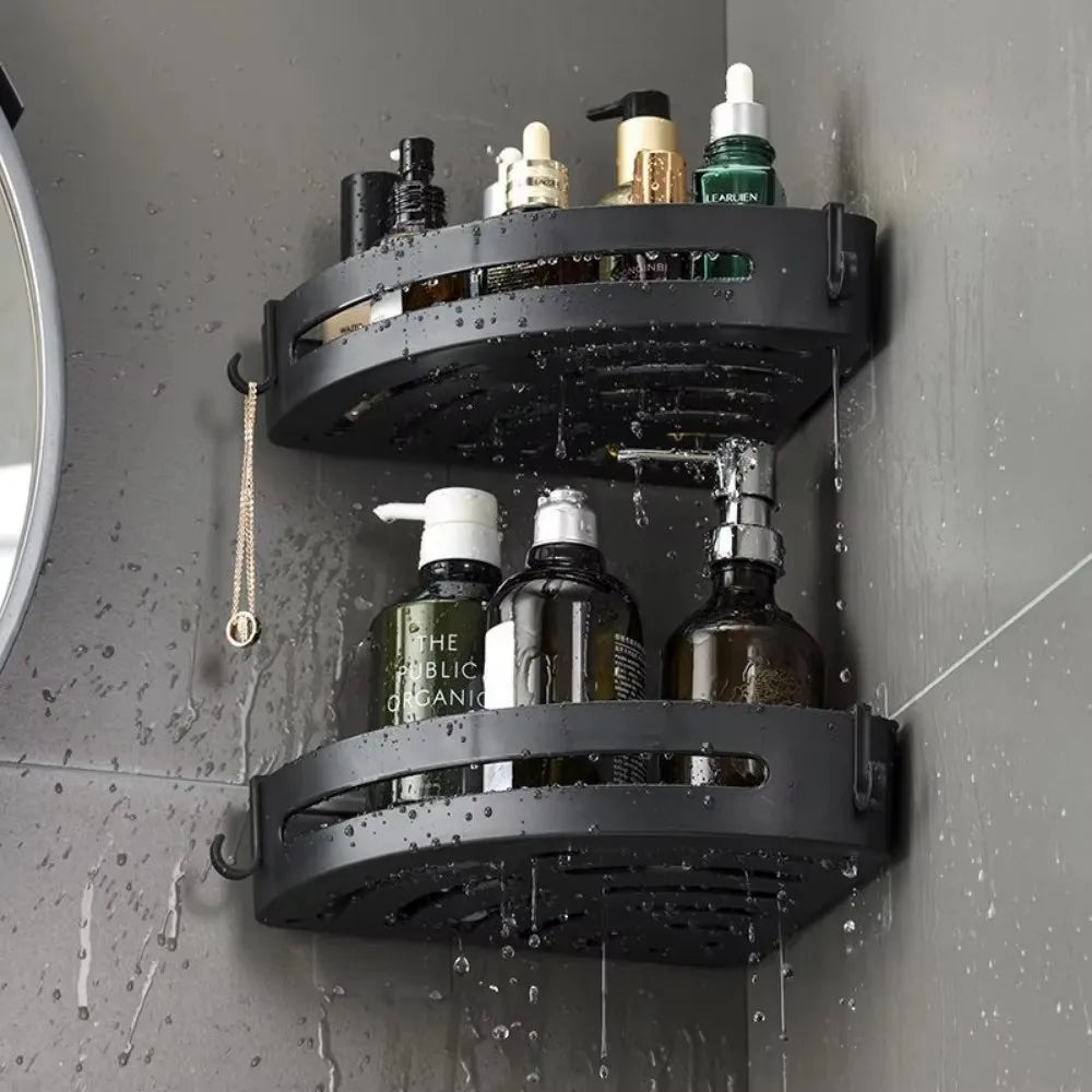 ClearNest™ Adhesive Shower Caddy Set