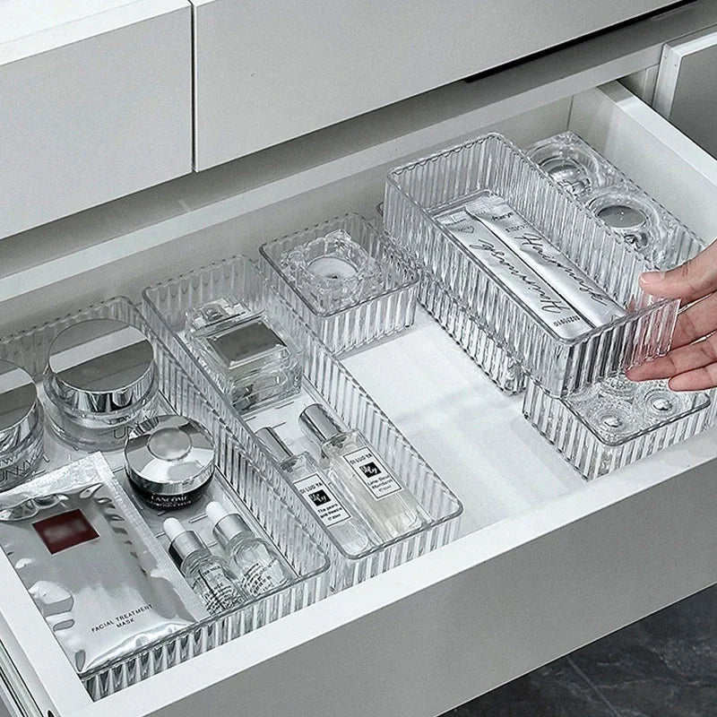 ClearNest™ Stackable Drawer Organizer Set