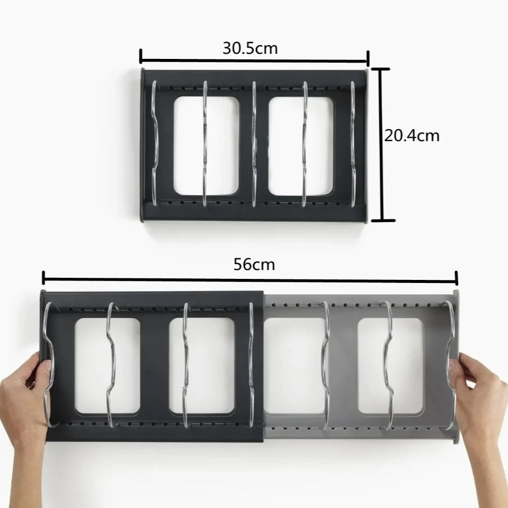 ClearNest™ Adjustable Pan Organizer