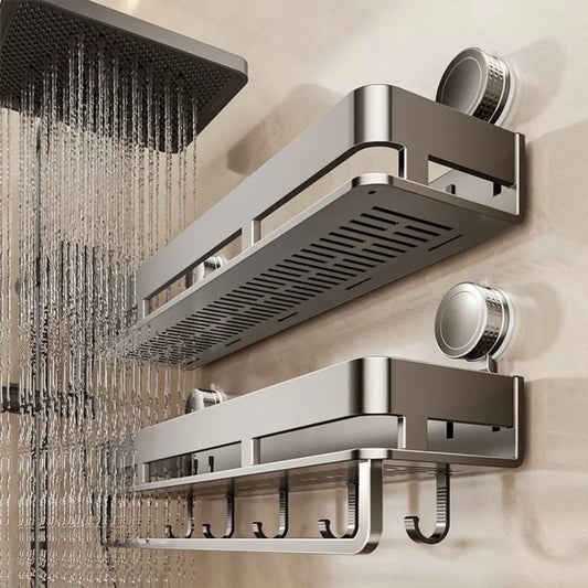 ClearNest™ Suction Cup Shower Storage Rack