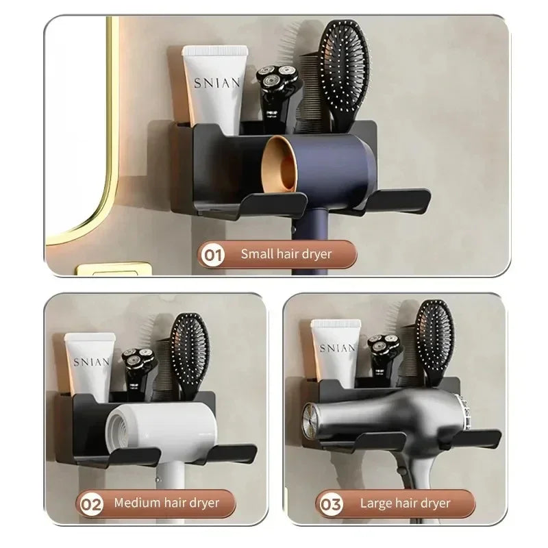 ClearNest™ Hair Dryer Holder Wall Mount